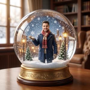 Snow Globe — Photoboo AI style