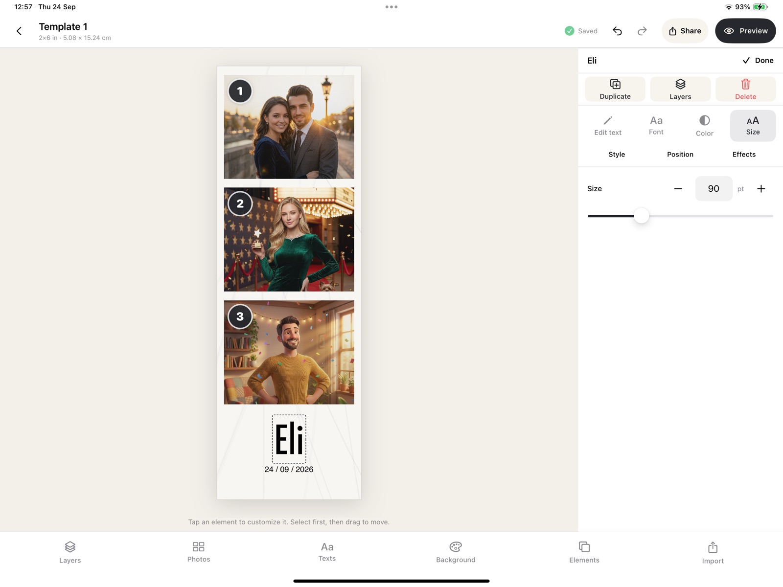 Photoboo template editor: import an overlay and the photo slots are detected automatically