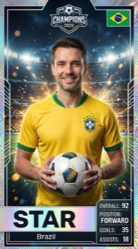 Star Card — AI photo booth style